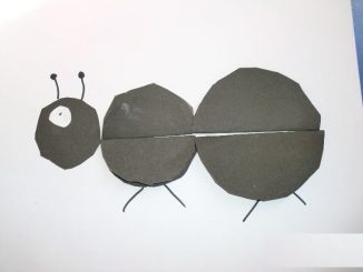 circle ant craft idea for kids