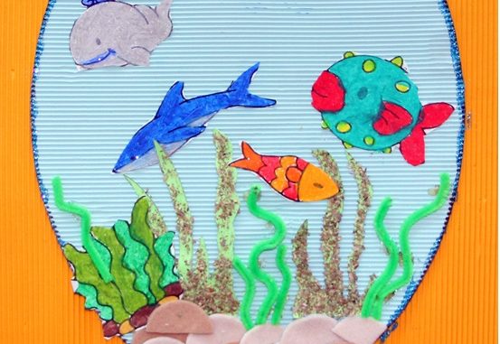 sea animal crafts for kids