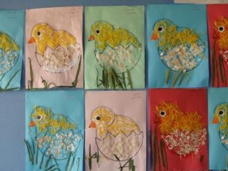 chick craft idea for kids