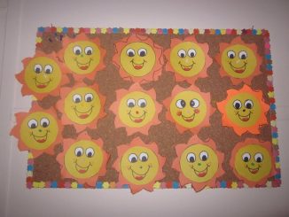 sun craft idea for preschoolers