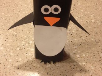juice box penguin craft