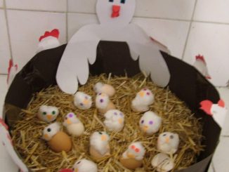 chicken craft idea for kids