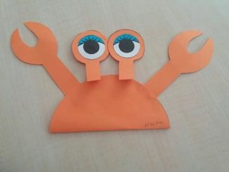 crab craft idea
