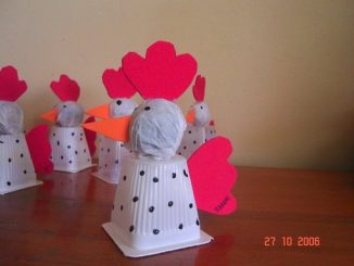 recycled chicken craft