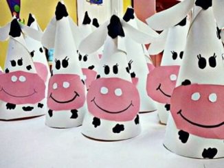 cone-shaped-cow-craft-idea