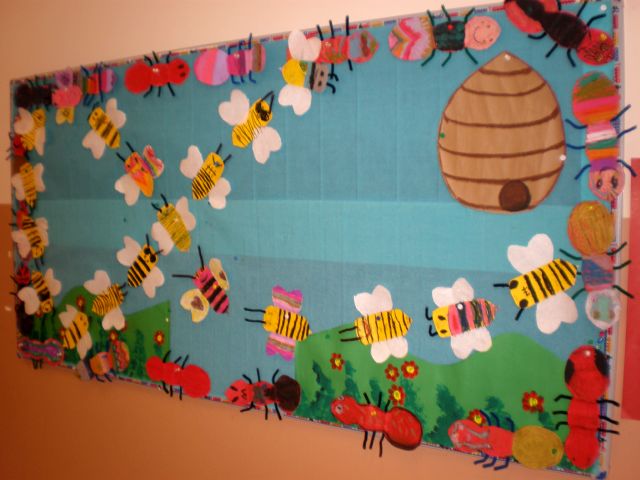 Spring Bulletin Board Idea Preschoolplanet