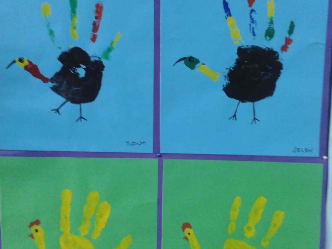 Handprint crafts idea for kids – Preschoolplanet