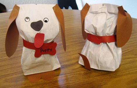 Dog craft idea for toddlers – Preschoolplanet