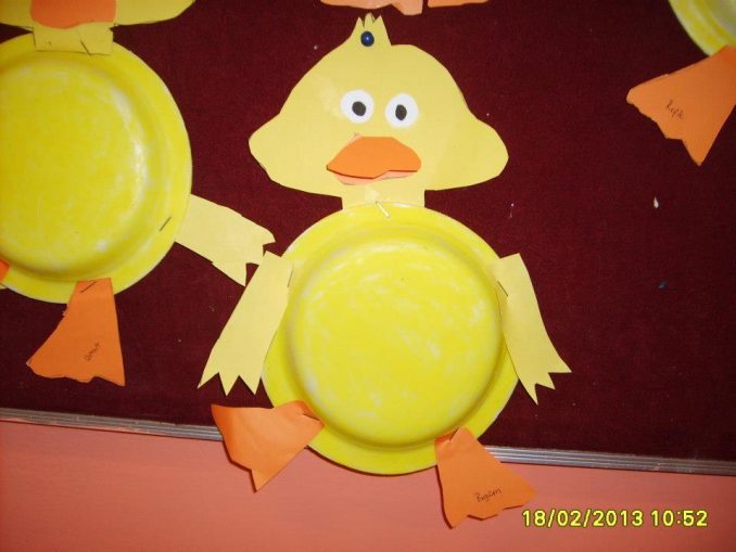 Duck craft idea for kids – Preschoolplanet