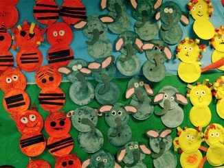 paper plate zoo animal craft