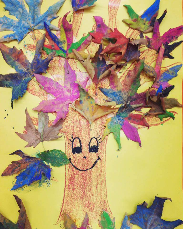 autumn tree craft for preschoolers