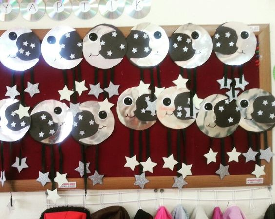 Moon craft idea for kids – Preschoolplanet