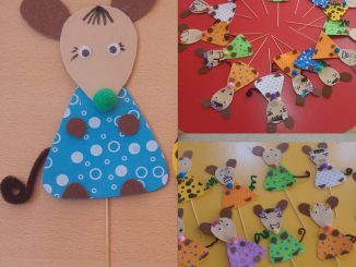mouse puppet craft