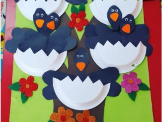 paper-plate-crow-craft-idea