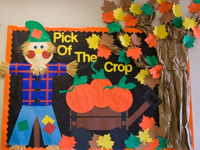 Autumn bulletin board idea – Preschoolplanet