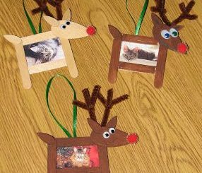 reindeer frame craft idea