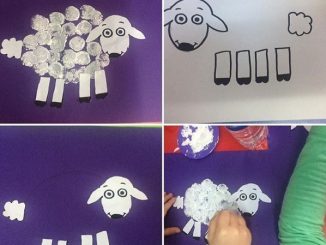sheep craft idea for kids