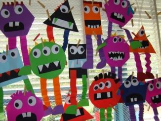 Shape-monsters-craft-idea-for-kids