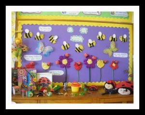 Spring-bulletin-board-idea-for-kindergarten