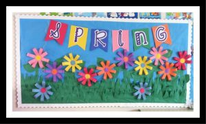 Spring-flower-bulletin-board-ideas