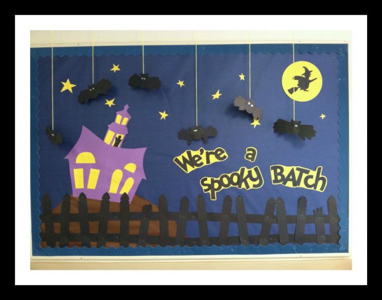 Halloween bulletin board idea – Preschoolplanet