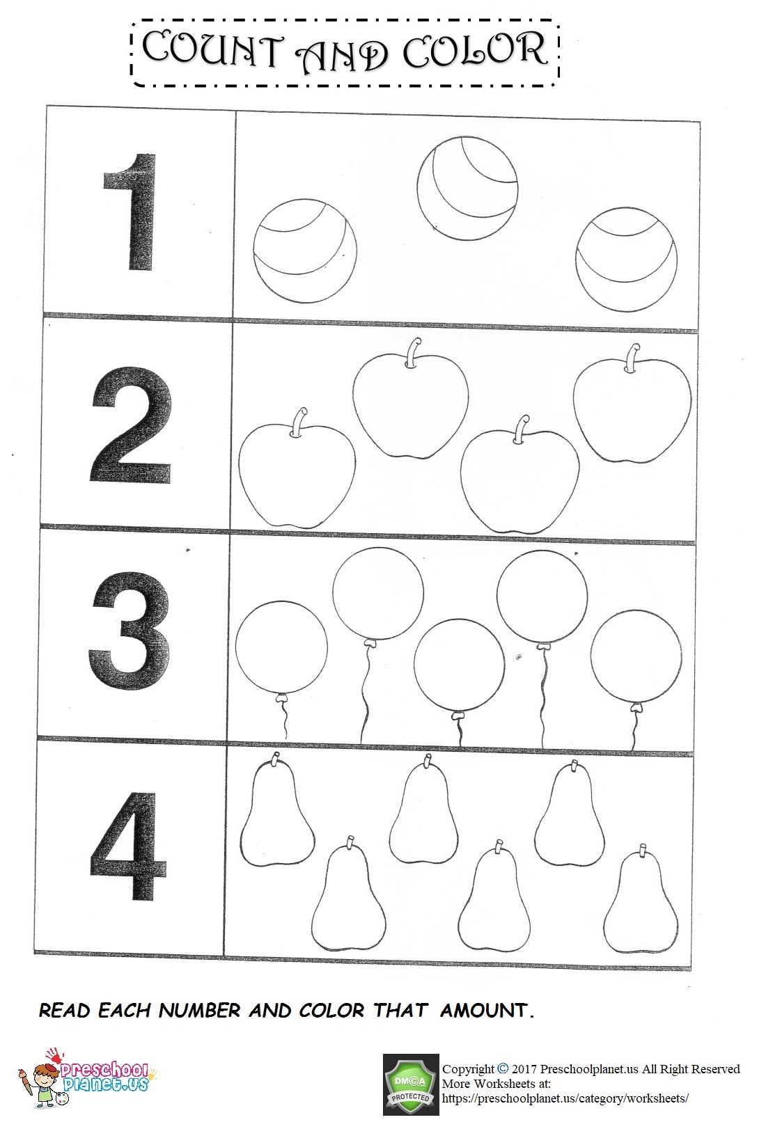 count-and-match-number-worksheets