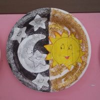 day and night craft idea- for kids