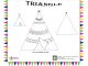triangle trace worksheet for kids