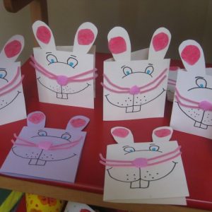 Easter bunny craft idea – Preschoolplanet