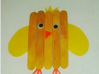 popsicle stick chick craft