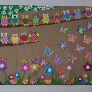 Spring bulletin board idea for kids – Preschoolplanet