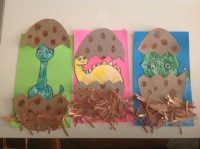 Dinosaur-Craft-for-kindergarten