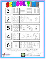 Hidden shapes worksheet – Preschoolplanet