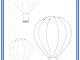 hot air balloon trace worksheet