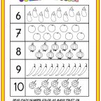 number count and color 6 to 10 – Preschoolplanet