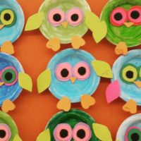 paper-plate-owl-craft-idea