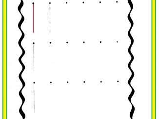 vertical line worksheet