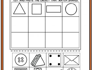 cut and paste shape worksheet