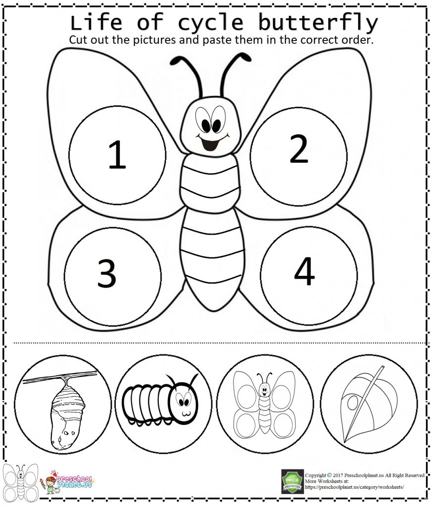 Free printable spring worksheet for kids – Preschoolplanet