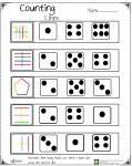 Counting Lines Worksheet – Preschoolplanet