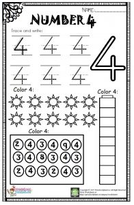 Circle trace worksheet – Preschoolplanet