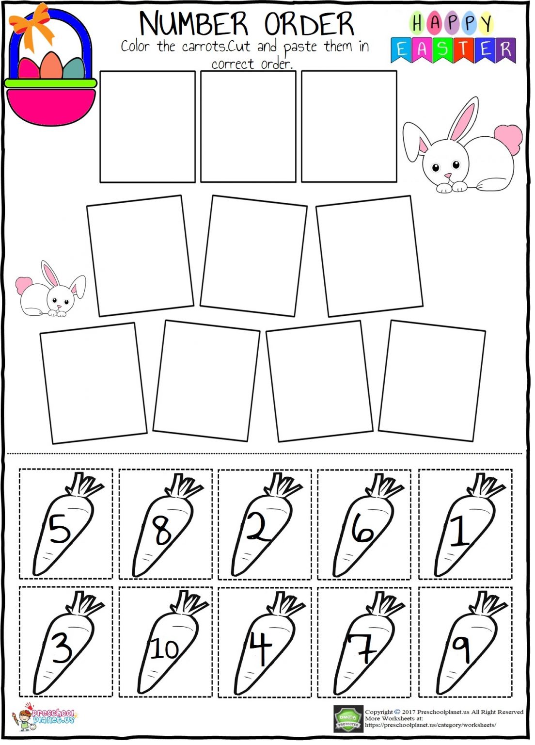 Rectangle trace worksheet – Preschoolplanet