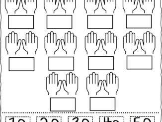 Skip Counting By 10’s Worksheet